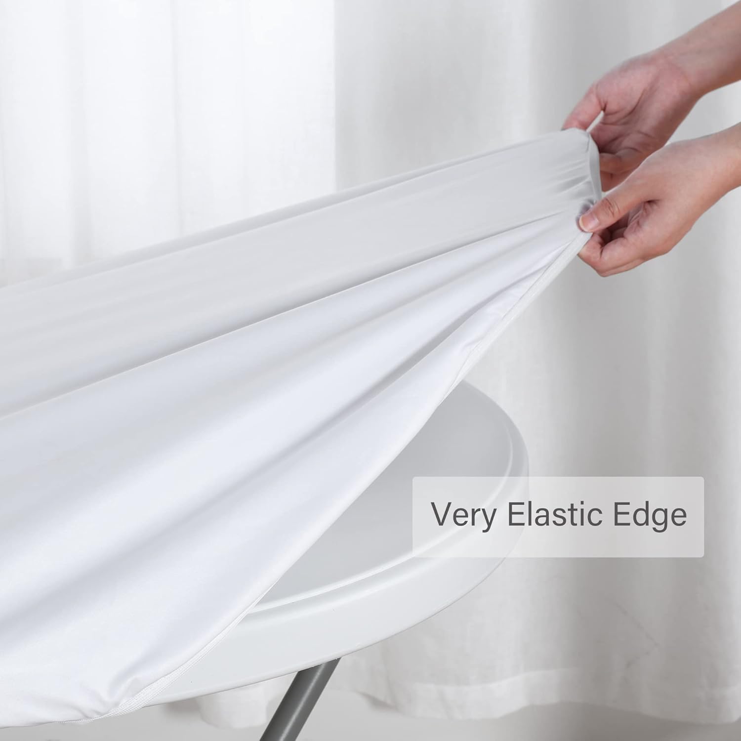 Mantel ajustable ovalado de poliéster elástico con libélula, diseño de campo de prado A individual flor de lis sobre estilo grunge envejecido, se