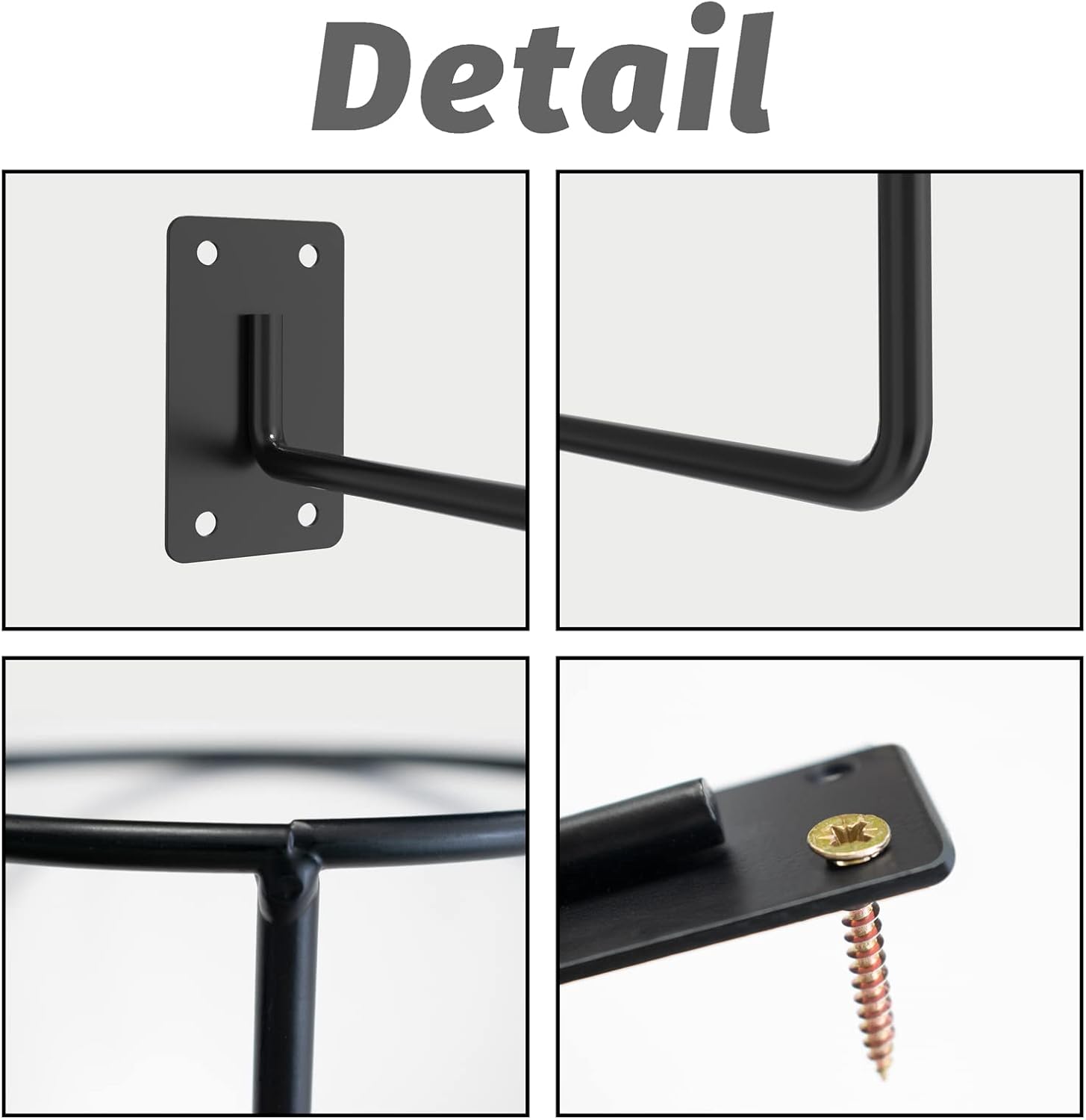 4 soportes para casco, gruesos y atrevidos, soporte de pared, soporte de metal para sombreros, organizador de pared, accesorios de motocicleta para