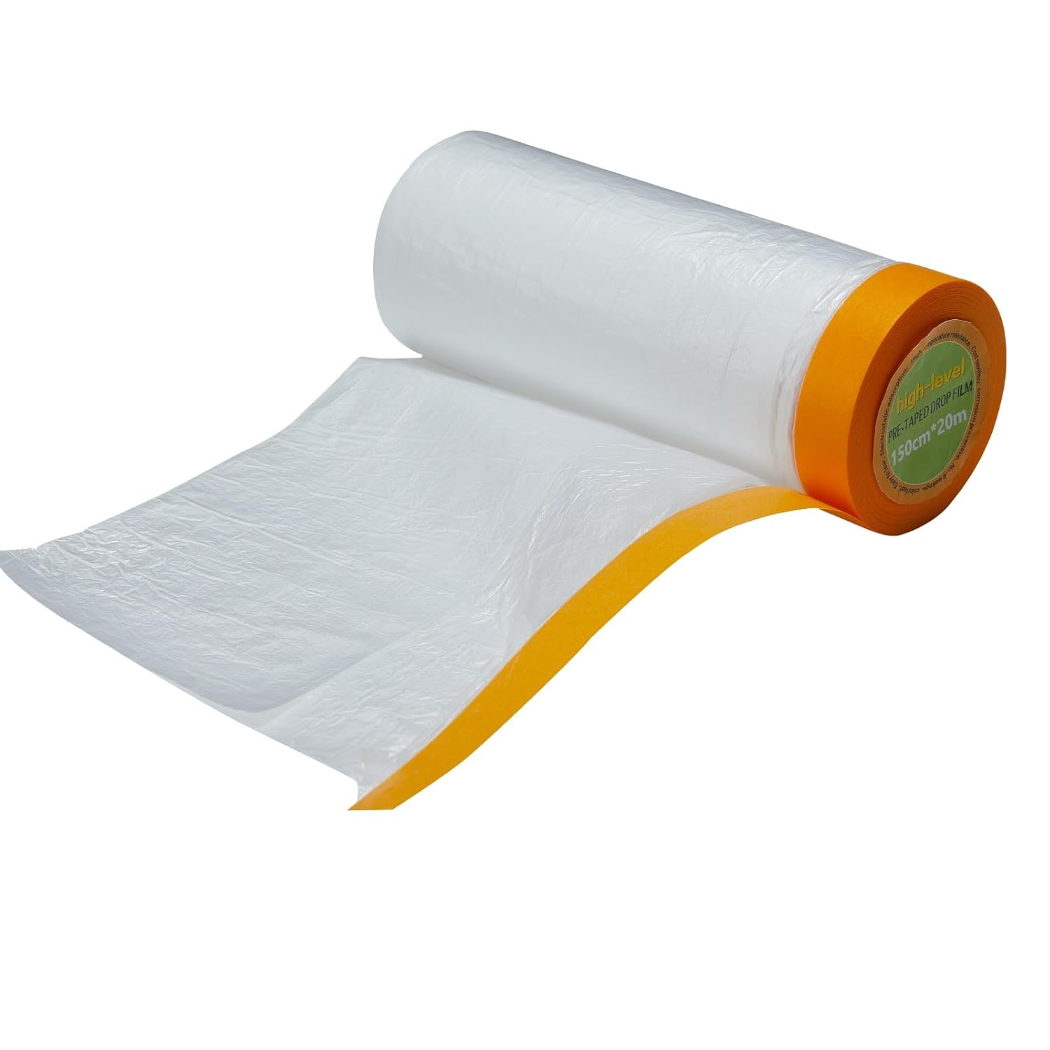 Juego de 3 piezas de película de enmascarar, papel de enmascarar pintura, cinta adhesiva de protección de pintura, adecuado para muebles y
