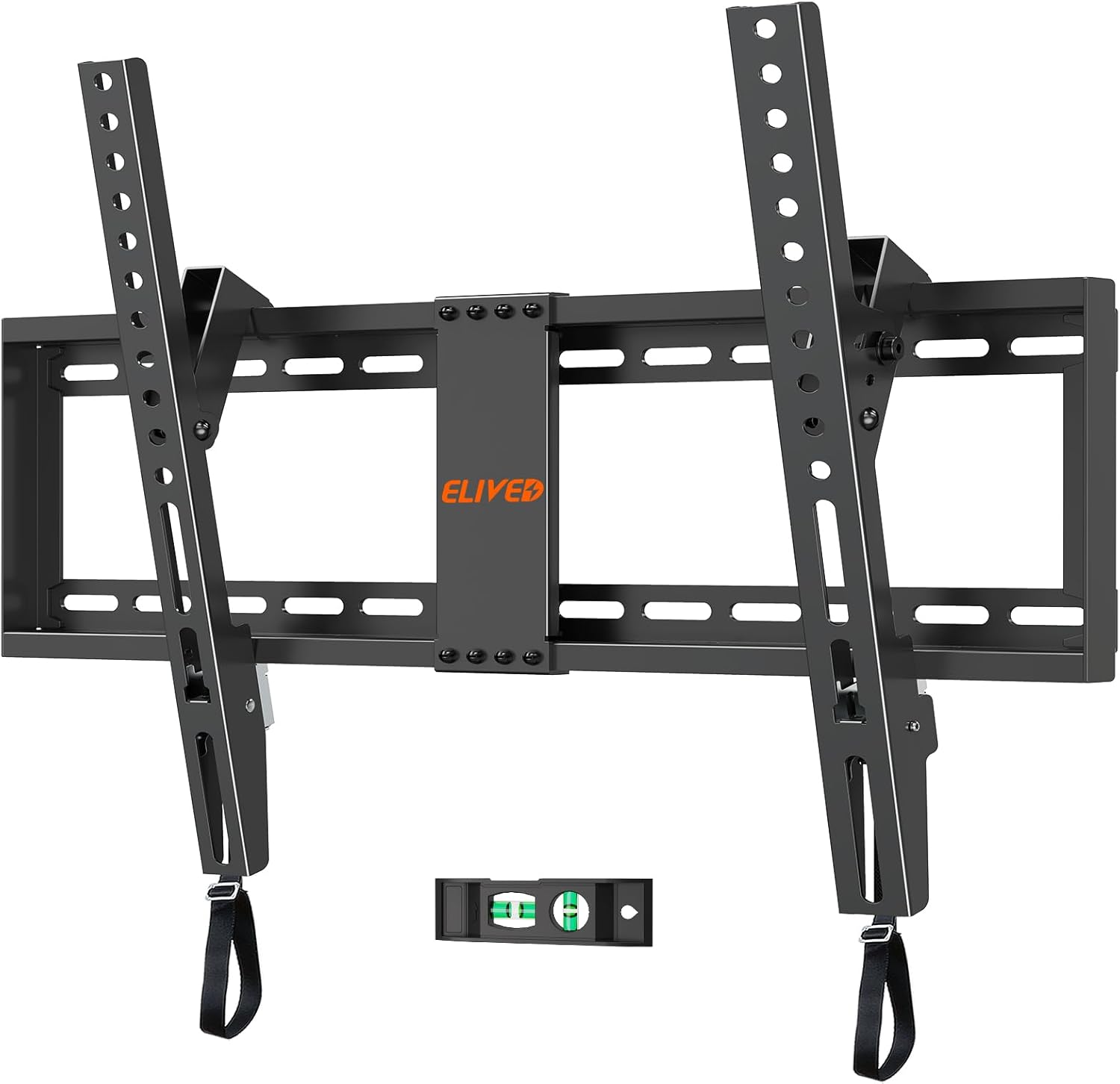 ELIVED Soporte de TV para la mayoría de televisores de 37 a 75 pulgadas, soporte de pared universal para TV de 16 pulgadas, 18 pulgadas, 24 pulgadas