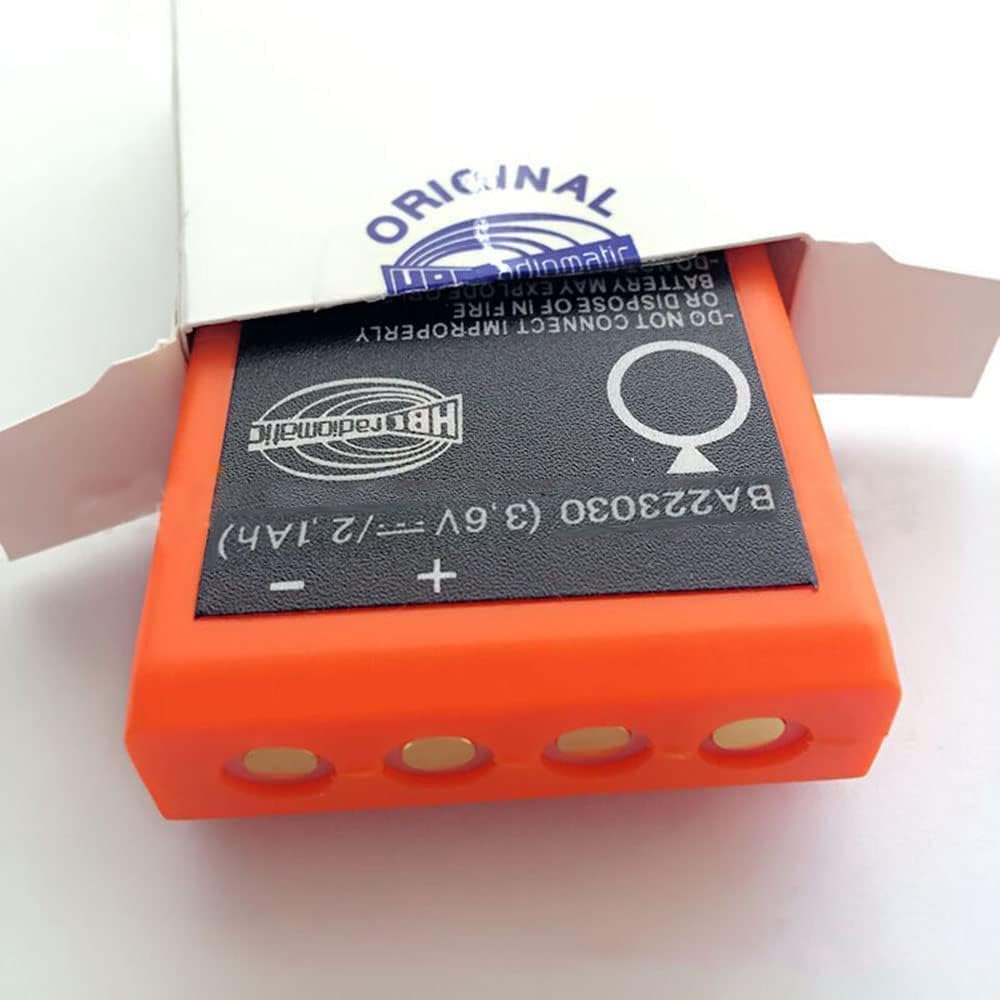 GJL (8 unidades) 3.6V 2100mAh BA223030 Batería HBC Control remoto Batería recargable para grúa Control remoto inalámbrico