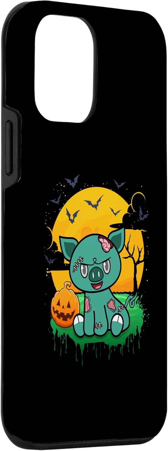 iPhone 12 mini Pig Zombie Trick Or Treat Halloween Costume Case