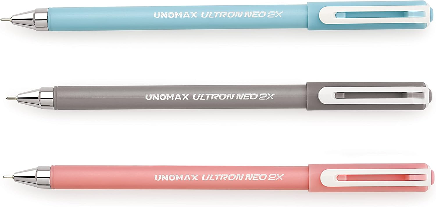 Unomax Ultron Neo 2X – Bolígrafo líquido, paquete de 50 (A2X)