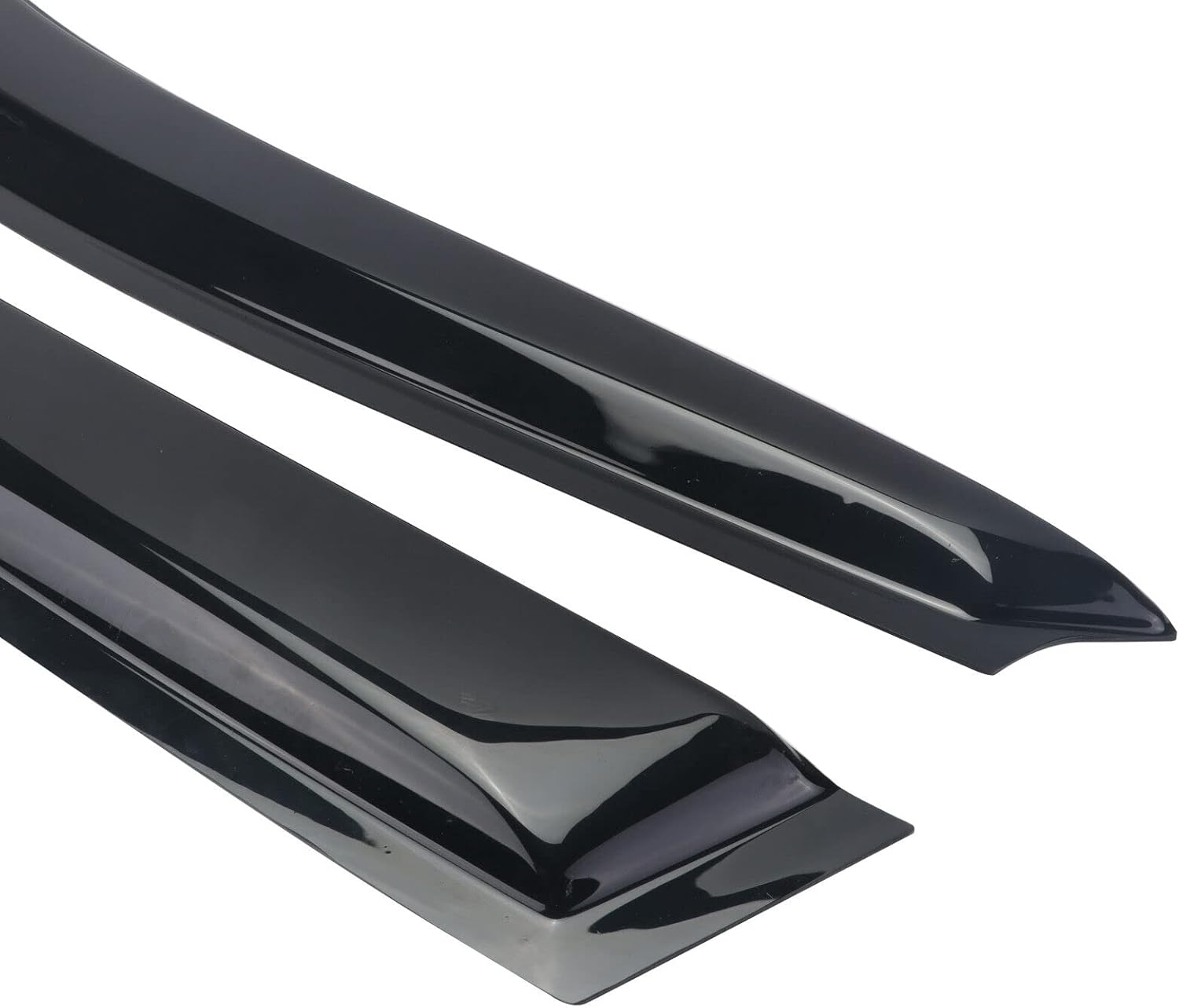 Deflectores de ventana con cinta para Chevy Trailblazer 2021-2023, viseras de ventilación, viseras solares negras, 4 viseras de ventilación de viento