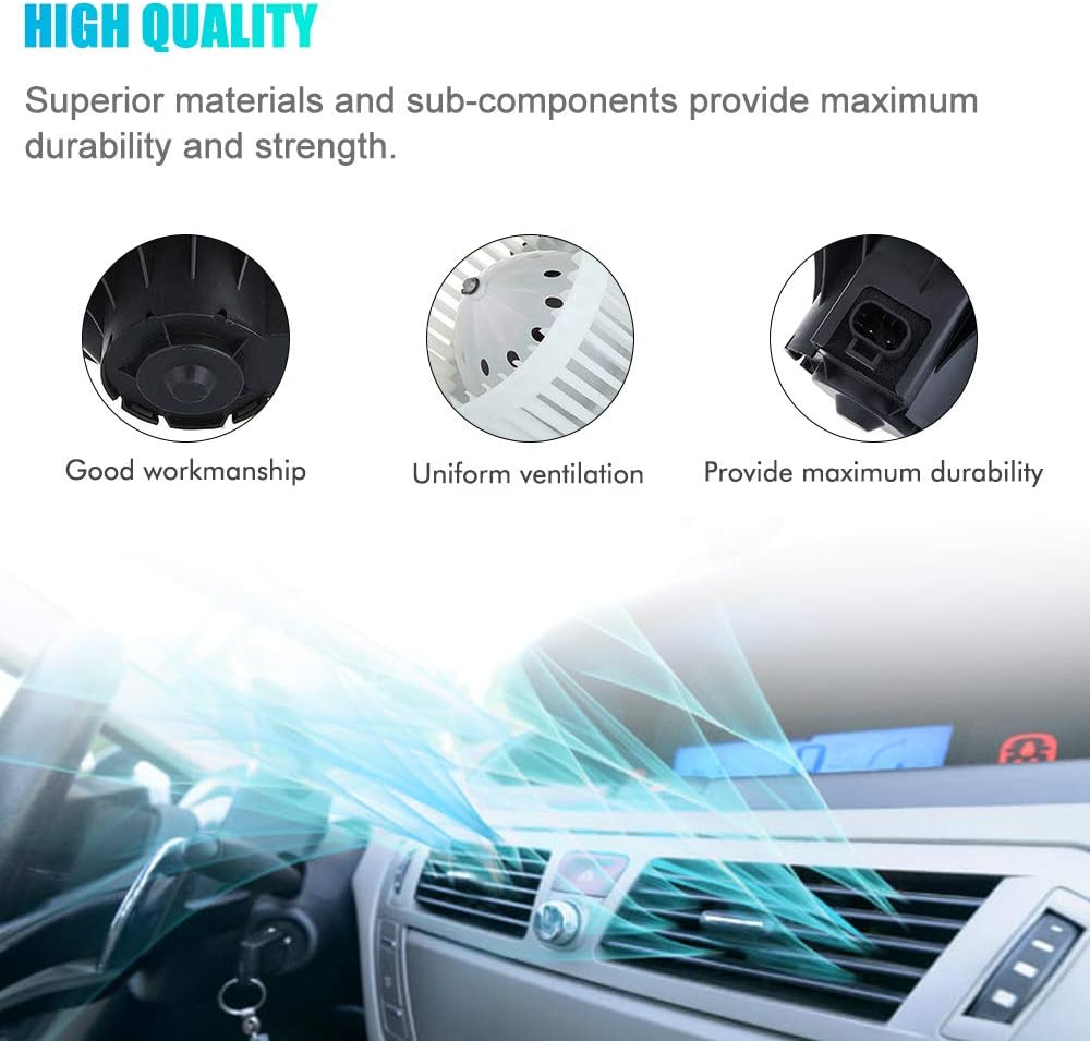 Reemplazo del motor del ventilador del calentador de CA para Cadillac Escalade, Chevy Silverado 1500 2500 3500 Tahoe, GMC Sierra 1500 2500 3500