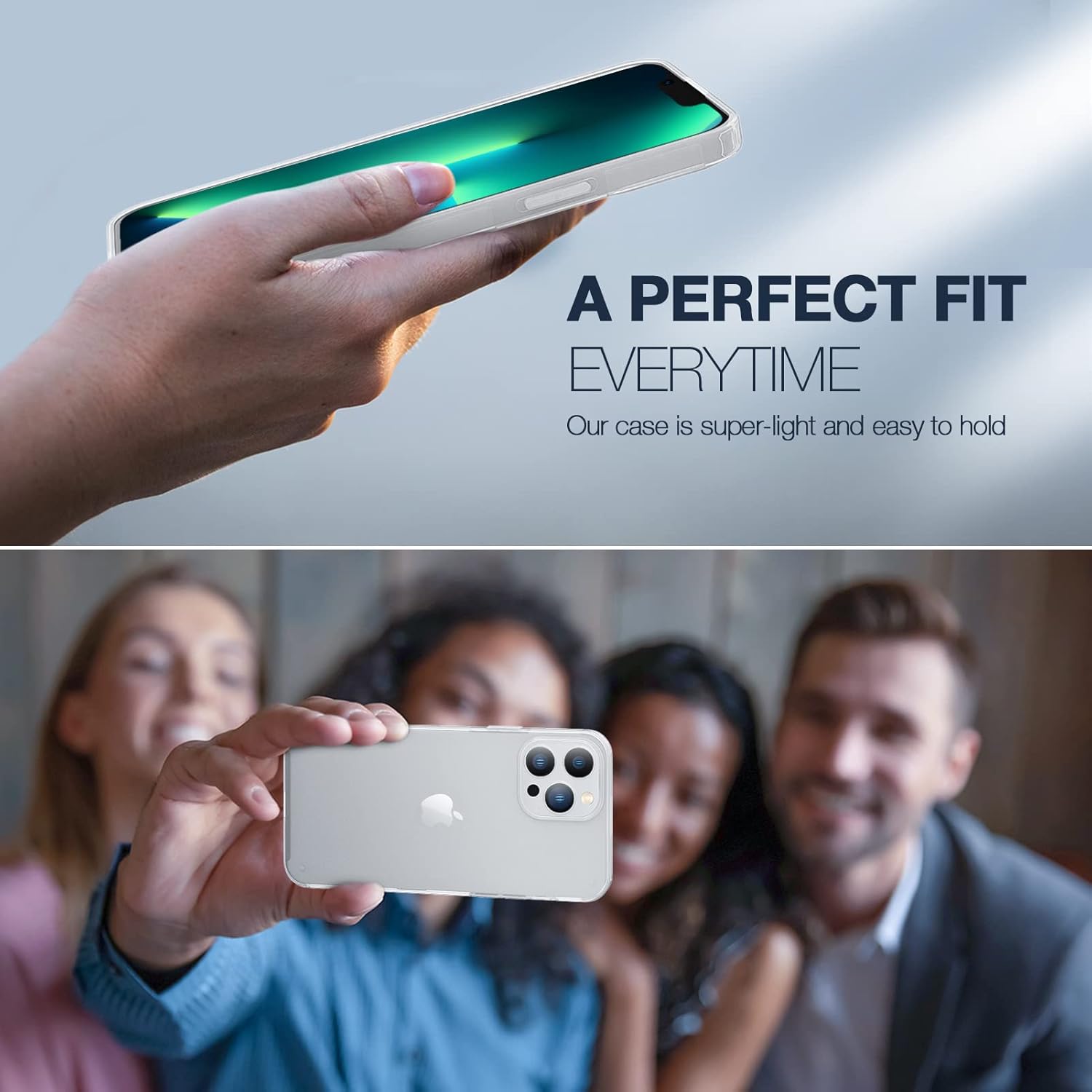 ORIbox – Funda compatible con el iPhone 12 Mini, translúcida, mate, inastillable, resistente a los arañazos