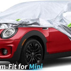 Funda a medida para auto mini, funda de automóvil de 7 capas impermeable para todo tipo de clima, para exteriores, cubierta completa contra la Funda a medida para auto mini, funda de automóvil de 7 capas impermeable para todo tipo de clima, para exteriores, cubierta completa contra la