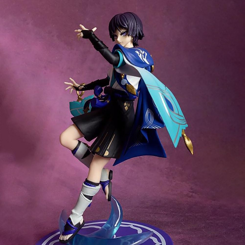 Toshihiko Genshin Impact Wanderer – Figura de acción coleccionable de PVC, materiales de protección del medio ambiente, adornos de decoración