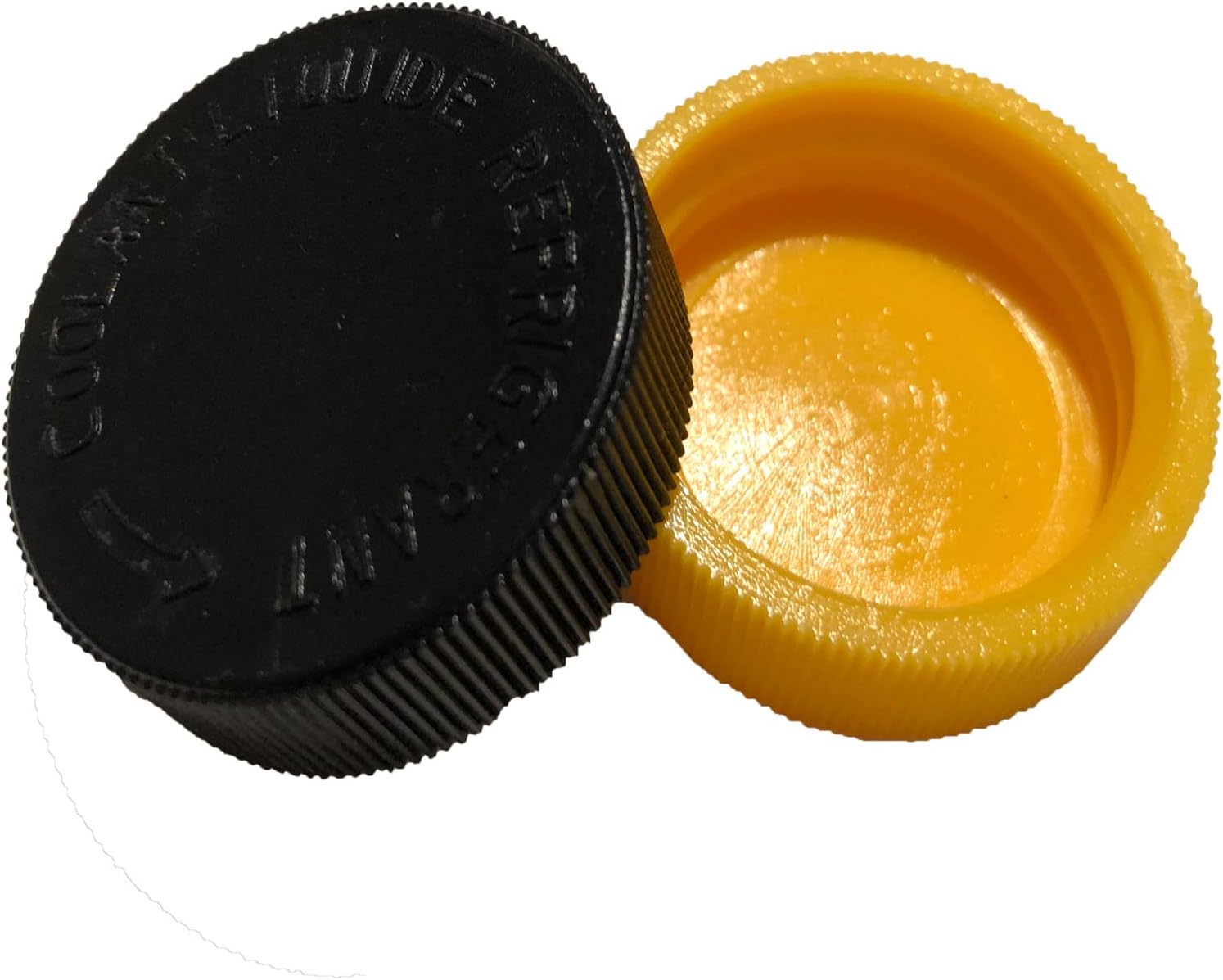 2 tapas de depósito de refrigerante para motor 21712-79900, depósito de desbordamiento de refrigerante de motor, tapa negra, compatible con N-issan