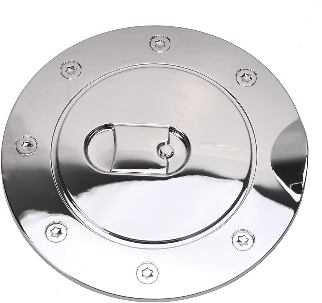 Tapa de depósito de combustible de triple cromo para Dodge Ram 1500 2500 3500 2009-2017