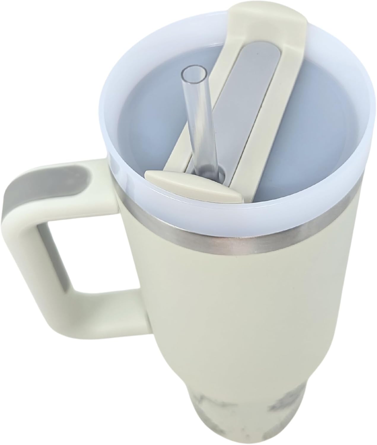 FTB Creative Vaso mate suave de 40 onzas, diseño personalizado, acero inoxidable de doble pared, con tapa y popote (Desert Western, Iced)