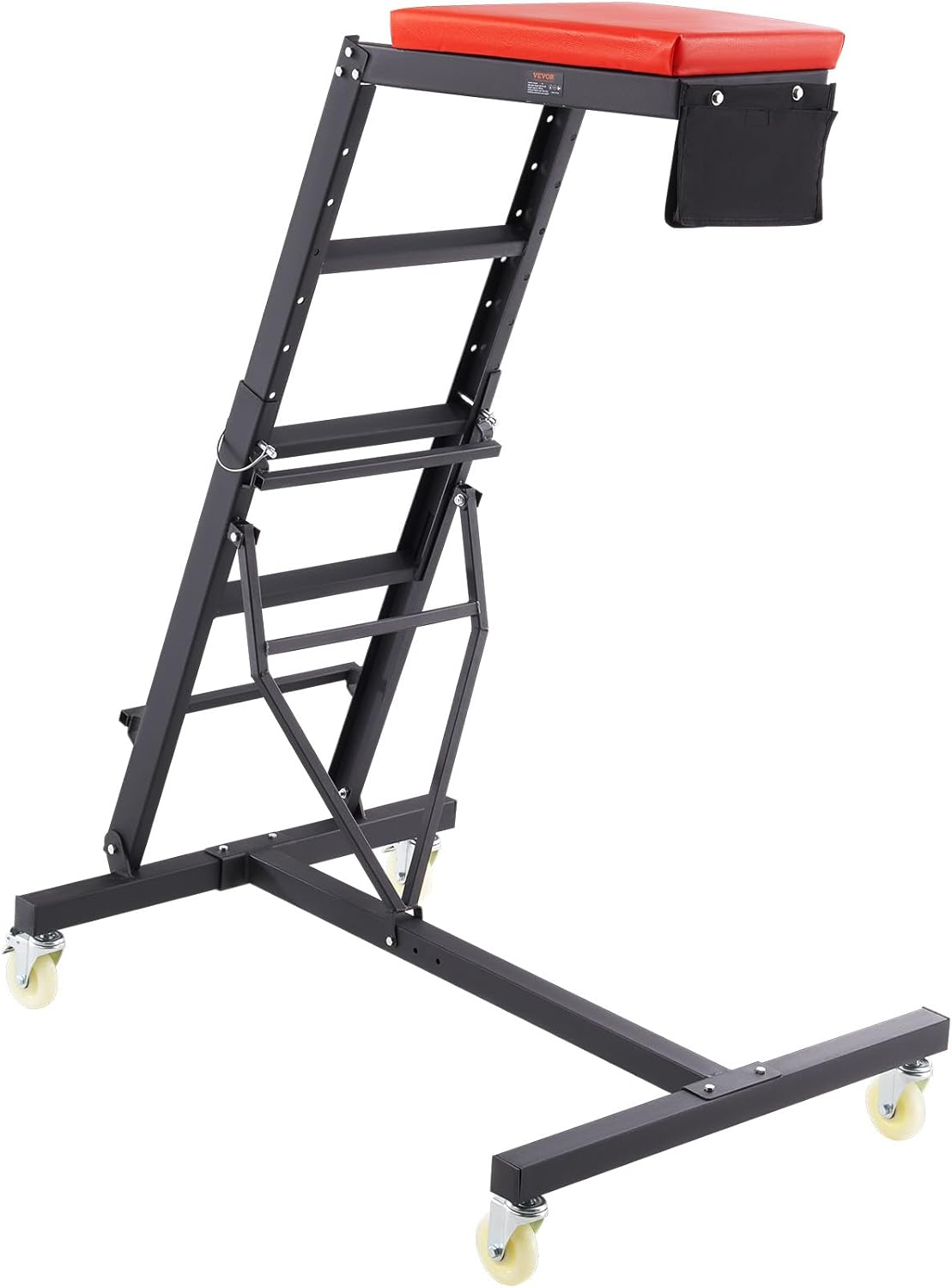 VEVOR Enredadera automotriz superior, con altura ajustable de 49.6 a 75.6 pulgadas, capacidad de 400 libras, 4 ruedas giratorias, enredadera