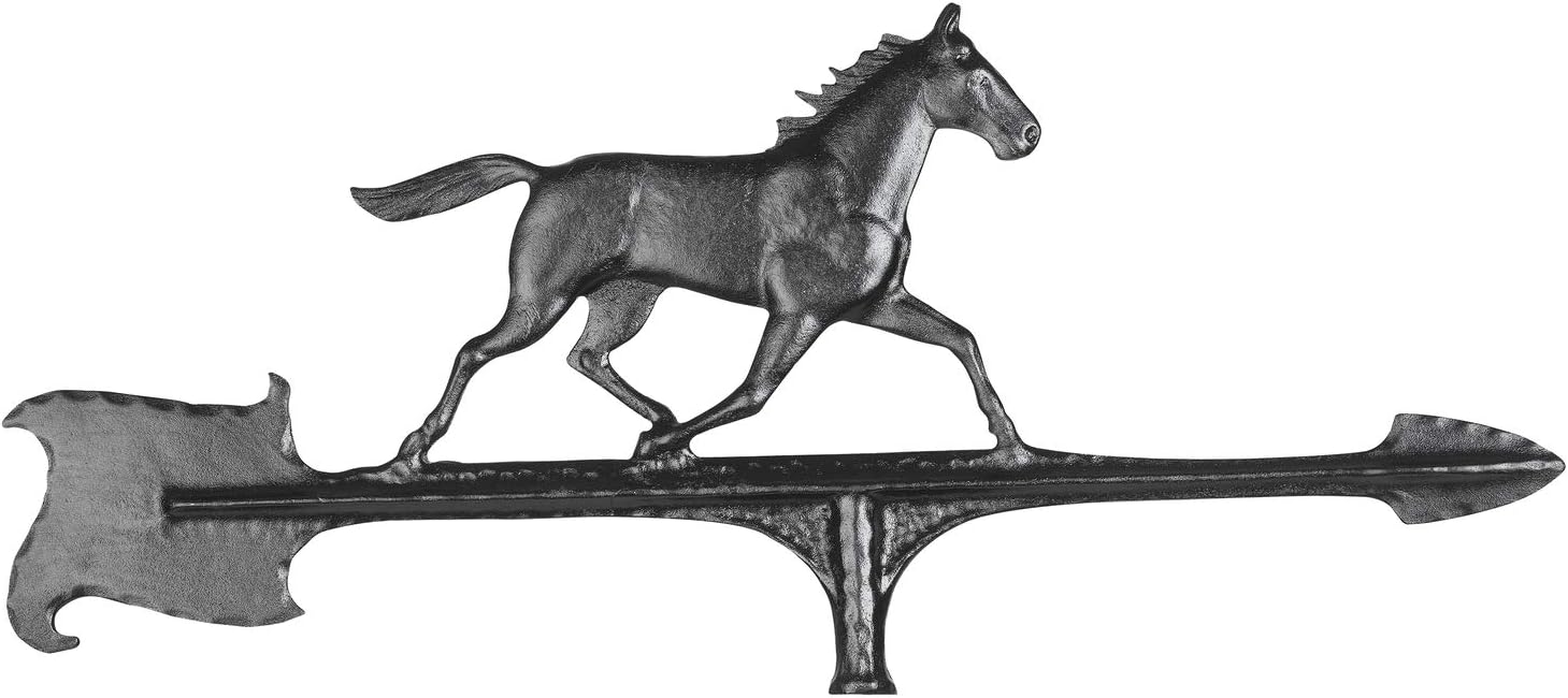 Accent caballo Veleta, Negro