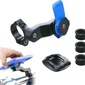 1 soporte para teléfono celular para bicicleta, rotación de 360 grados, ajustable, 1 segundo, soporte antivibración que absorbe los golpes, soporte 1 soporte para teléfono celular para bicicleta, rotación de 360 grados, ajustable, 1 segundo, soporte antivibración que absorbe los golpes, soporte