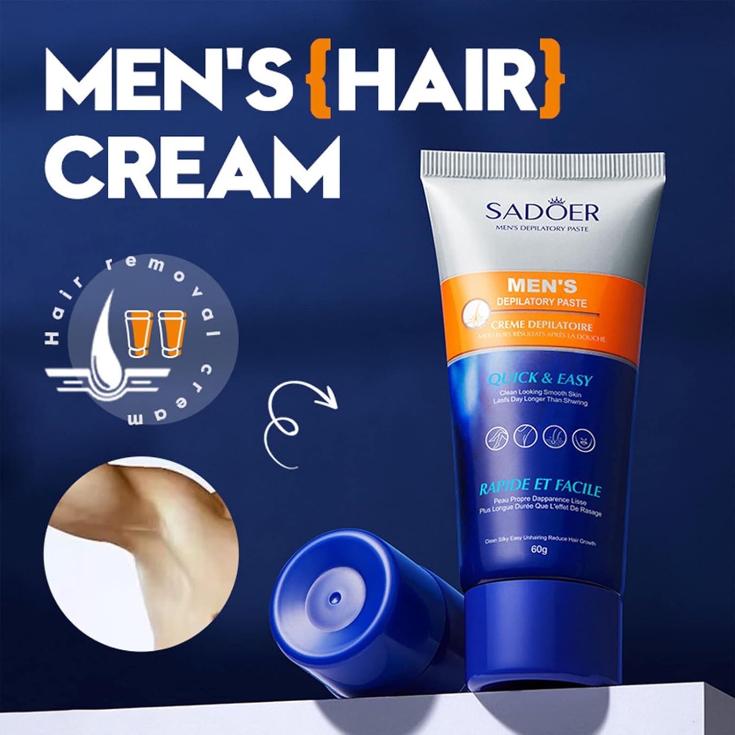 Crema depilatoria íntimaprivada para hombres, crema depiladora para vello púbico, depiladora eficaz e indolora, crema depiladora para mujer partes