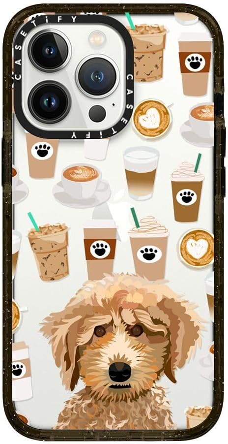 CASETiFY Impact – Funda para iPhone 13 Pro protección contra caídas de 6.6 pies  Funda transparente para los amantes de las razas de perros únicos,