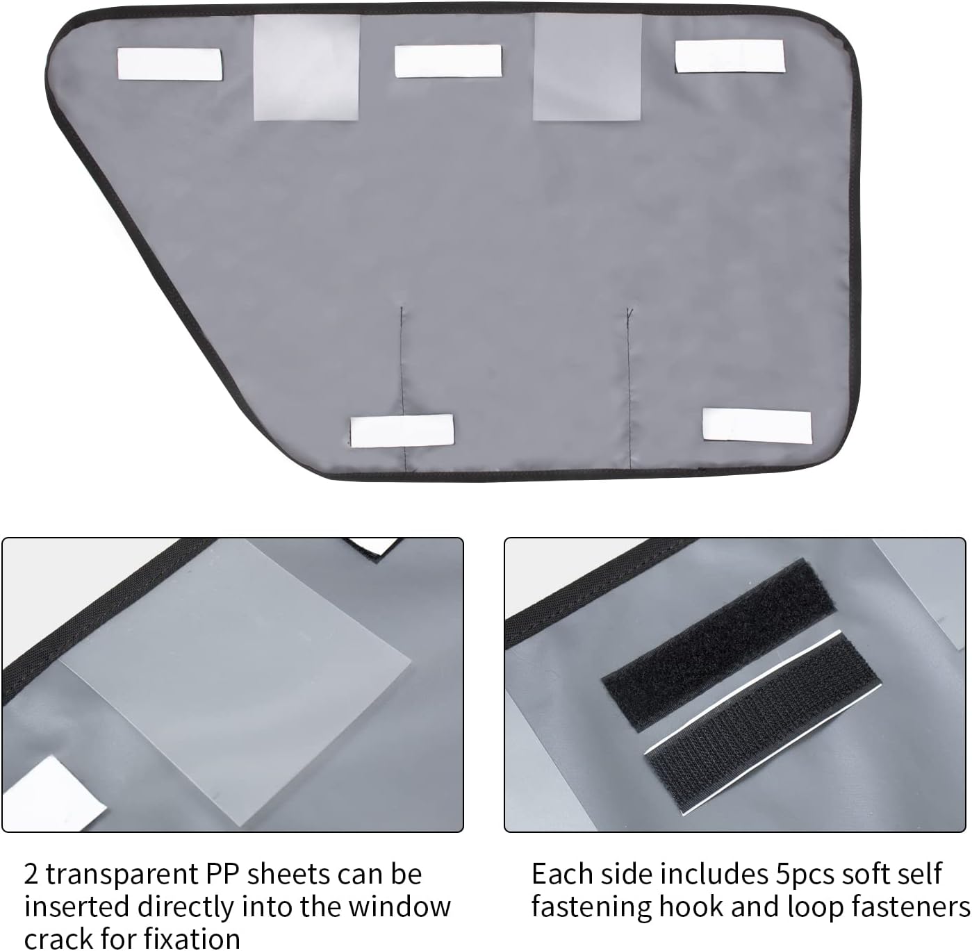 YUJHON Cubierta para puerta de automóvil para mascotas, impermeable, antideslizante, duradero, protector de puerta interior de automóvil contra