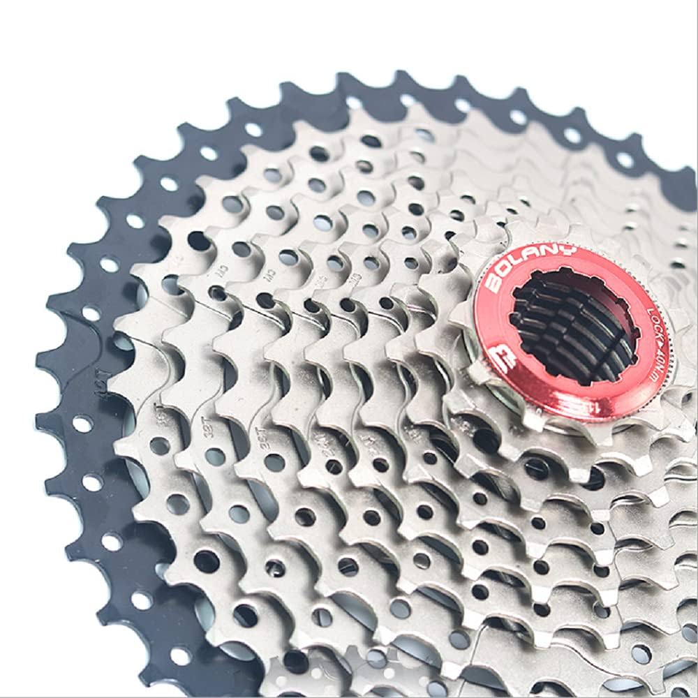 BOLANY Casete de 8910 velocidades 11-25T32T36T40T42T46T50T apto para bicicleta MTB, bicicleta de carretera, rueda libre ligera, compatible con