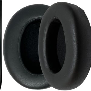 Almohadillas de repuesto para auriculares Sony WH-XB910N WHXB910N WHXB910N de piel sintética suave de espuma viscoelástica, color negro, par con Almohadillas de repuesto para auriculares Sony WH-XB910N WHXB910N WHXB910N de piel sintética suave de espuma viscoelástica, color negro, par con