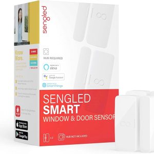 Sengled Sensor inteligente de ventana y puerta, requiere concentrador, compatible con Alexa, Google Assistant y SmartThings, Echo 4th, Echo Show 10, Sengled Sensor inteligente de ventana y puerta, requiere concentrador, compatible con Alexa, Google Assistant y SmartThings, Echo 4th, Echo Show 10,