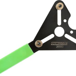 OEMTOOLS 26550 AC Herramienta de sujeción de embrague, agarre antideslizante, pasador ajustable, instalación y extracción del embrague de reparación OEMTOOLS 26550 AC Herramienta de sujeción de embrague, agarre antideslizante, pasador ajustable, instalación y extracción del embrague de reparación