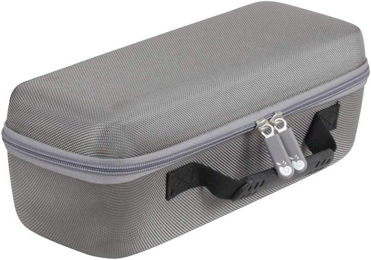 Hermitshell Funda de viaje para JBL Charge 4JBL Charge 5 Altavoz Bluetooth inalámbrico portátil impermeable (gris)