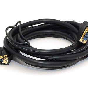 Monoprice Cable de monitor macho-macho VGASVGA de 10 pies con audio estéreo y triple blindaje Monoprice Cable de monitor macho-macho VGASVGA de 10 pies con audio estéreo y triple blindaje
