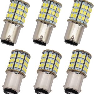GRV Ba15d 1142 1076 Bombilla LED 4W 56-2835SMD Super Brillante ACDC12V-24V 40W Reemplazo halógeno para RV Remolque, Camper, Autocaravana, Luces GRV Ba15d 1142 1076 Bombilla LED 4W 56-2835SMD Super Brillante ACDC12V-24V 40W Reemplazo halógeno para RV Remolque, Camper, Autocaravana, Luces