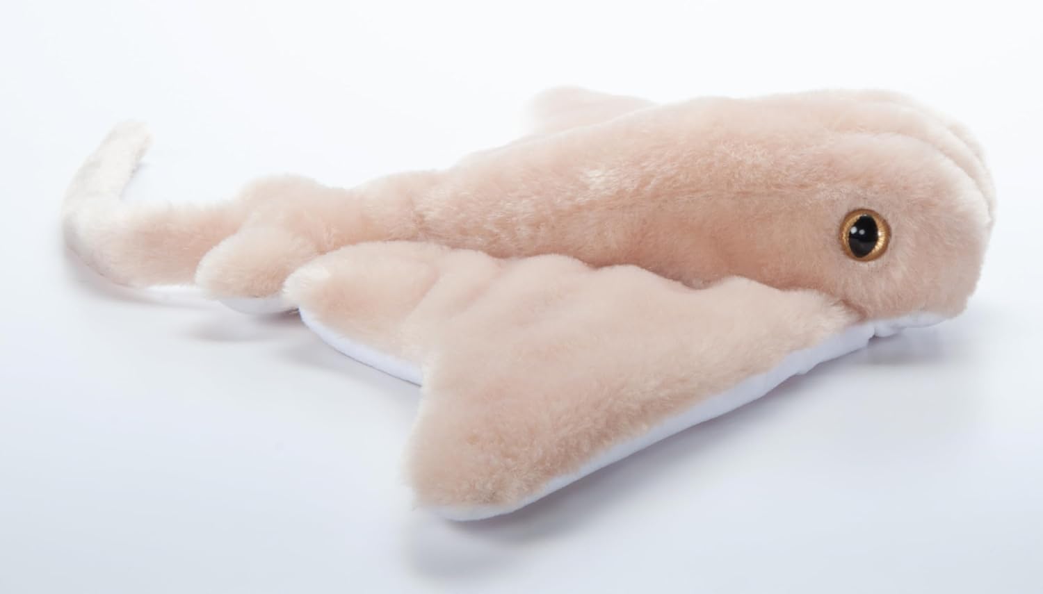 The Petting Zoo Cownose Ray – Peluche de peluche, regalos para niños, animales marinos Wild Onez, juguete de peluche de rayas de 24 pulgadas de