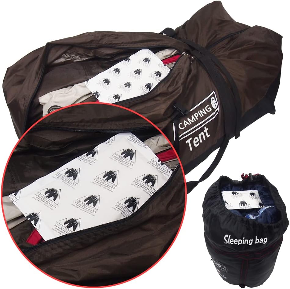 Desodorante absorbente de humedad zapatos, armario, tienda de campaña, etc. (3.53 oz x 12 piezas)