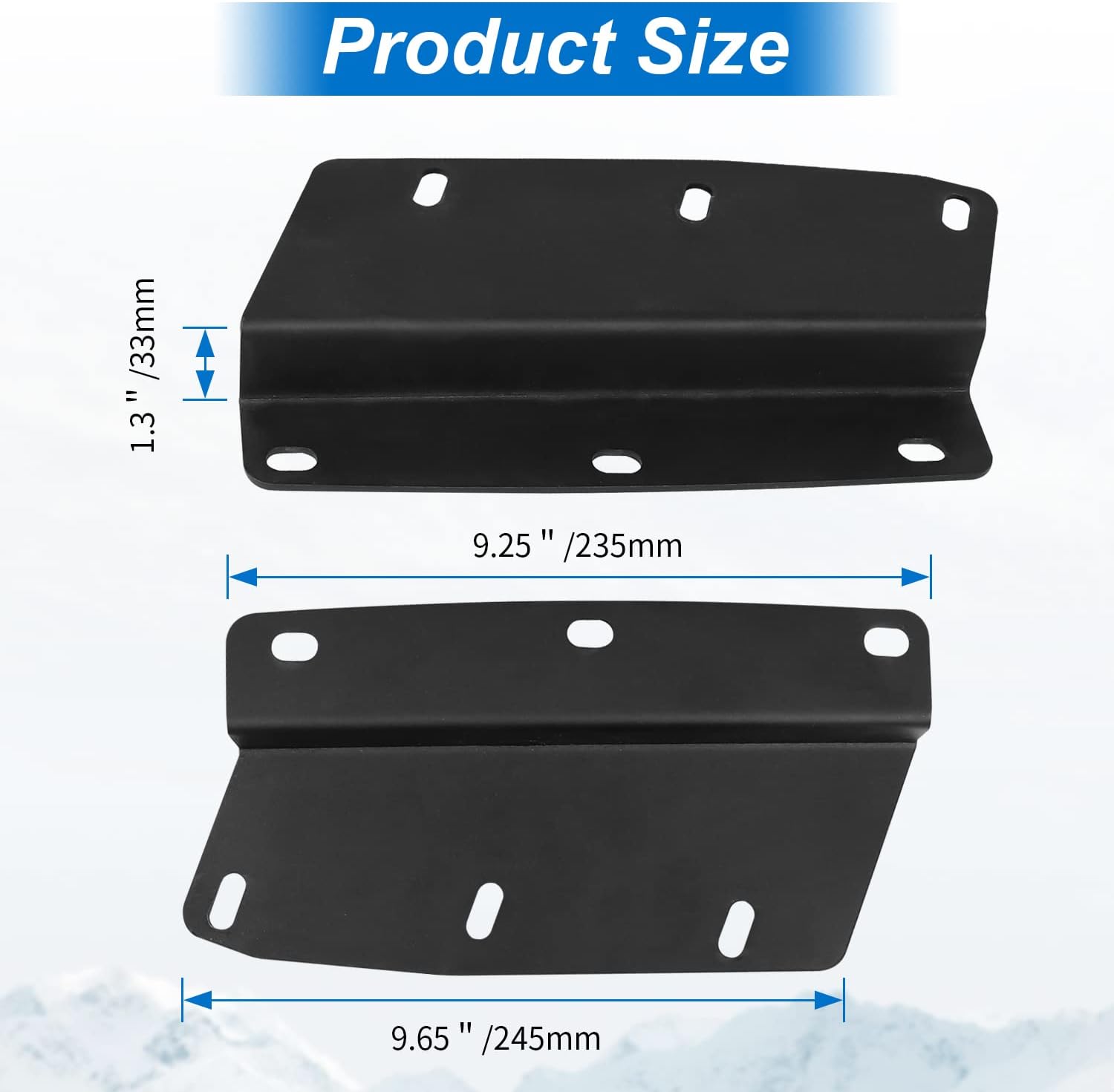 Soporte de montaje de luces antiniebla LED para parachoques delantero compatible con Ford Bronco de 2 puertas 4 puertas 2021 2022 2023 2024 Kit de