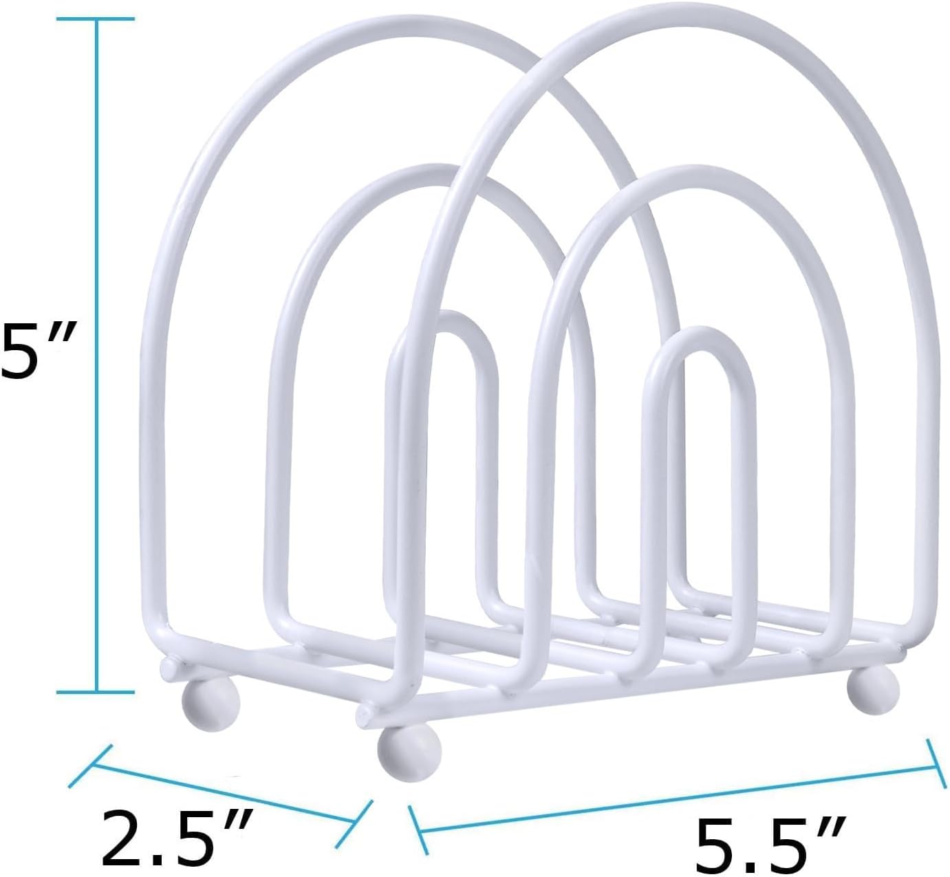 Blue Donuts White Arc Collection Servilleteros – Servilleteros para mesas, moderno servilletero, servilleteros de mesa de comedor para cocina,