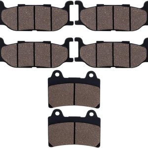 Cyleto Pastillas de freno delanteras y traseras para YAMAHA Roadstar 1600 XV1600 2001-2005 XV 1600 Road Star Silverado 2007-2009 XV1600 Wildstar Cyleto Pastillas de freno delanteras y traseras para YAMAHA Roadstar 1600 XV1600 2001-2005 XV 1600 Road Star Silverado 2007-2009 XV1600 Wildstar