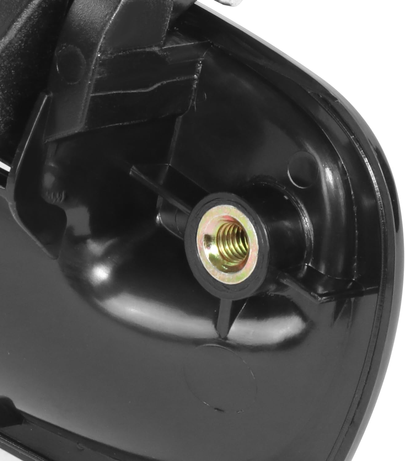 DNA MOTORING Manija de puerta exterior trasera derecha compatible con Honda Civic Sedan 96-00, negro, OEM-DHO-01076