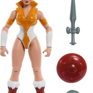 Masters of the Universe Origins Toy, figura de acción de la colección de dibujos animados de Teela, heroína MOTU de 5.5 pulgadas, accesorios y Masters of the Universe Origins Toy, figura de acción de la colección de dibujos animados de Teela, heroína MOTU de 5.5 pulgadas, accesorios y