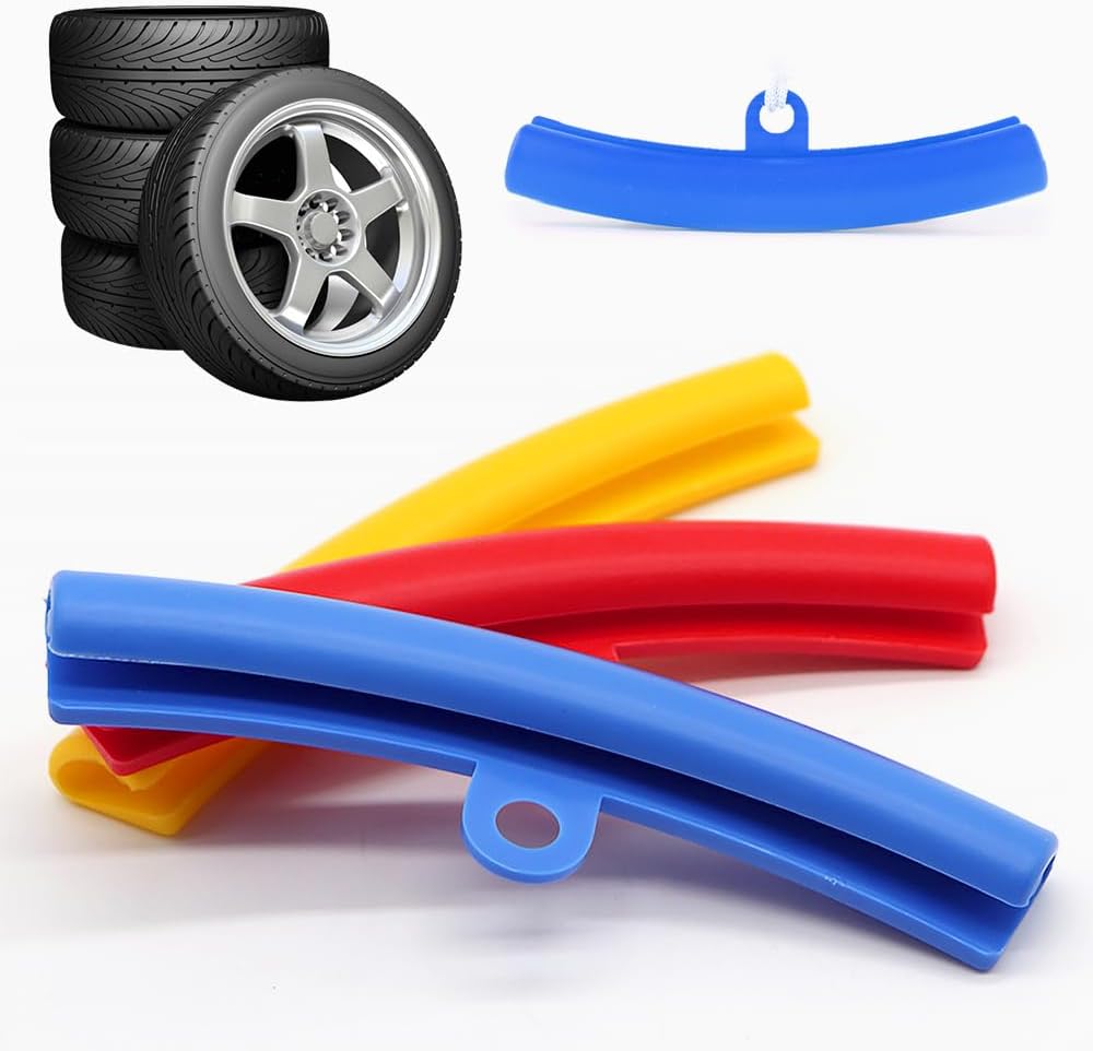 5 protectores de llanta para ruedas de automóvil, protectores de llantas gruesas para cambiar llantas, accesorios universales para automóvil, SUV,