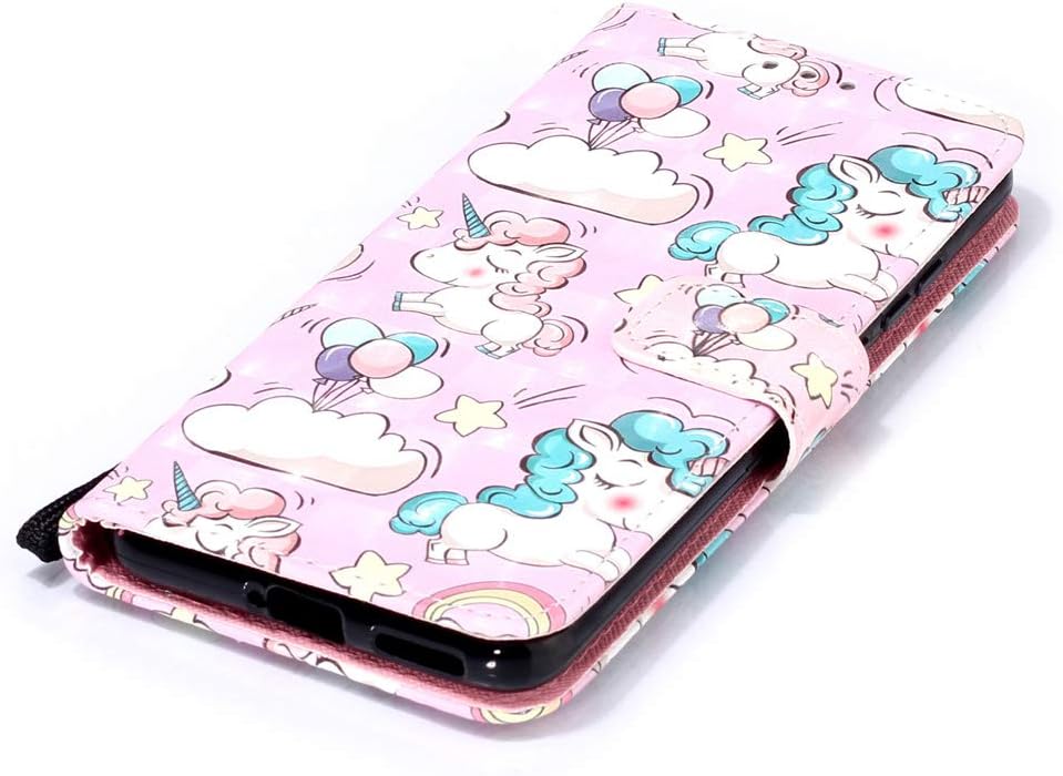 Huawei P40 Pro Wallet Case for Women Men,with Kickstand3 Credit Card Slots Magnetic Closure Pattern Design PU Leather Flip Phone Cases Cover for