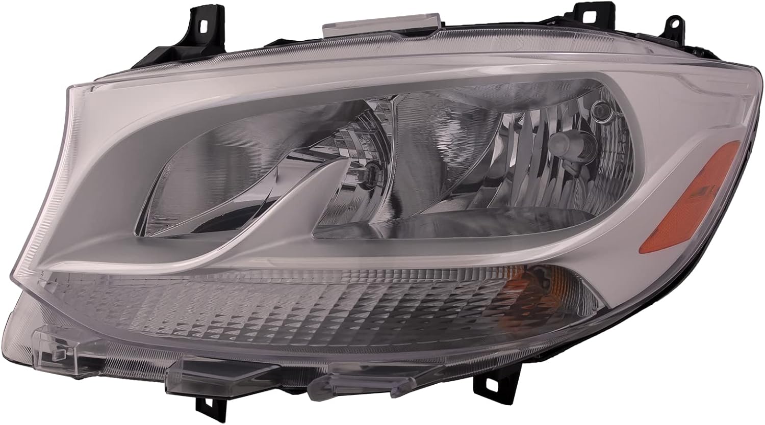 HEADLIGHTSDEPOT Faro compatible con Mercedes-Benz Sprinter 1500-3500 19-22 Driver Lámpara certificada CAPA