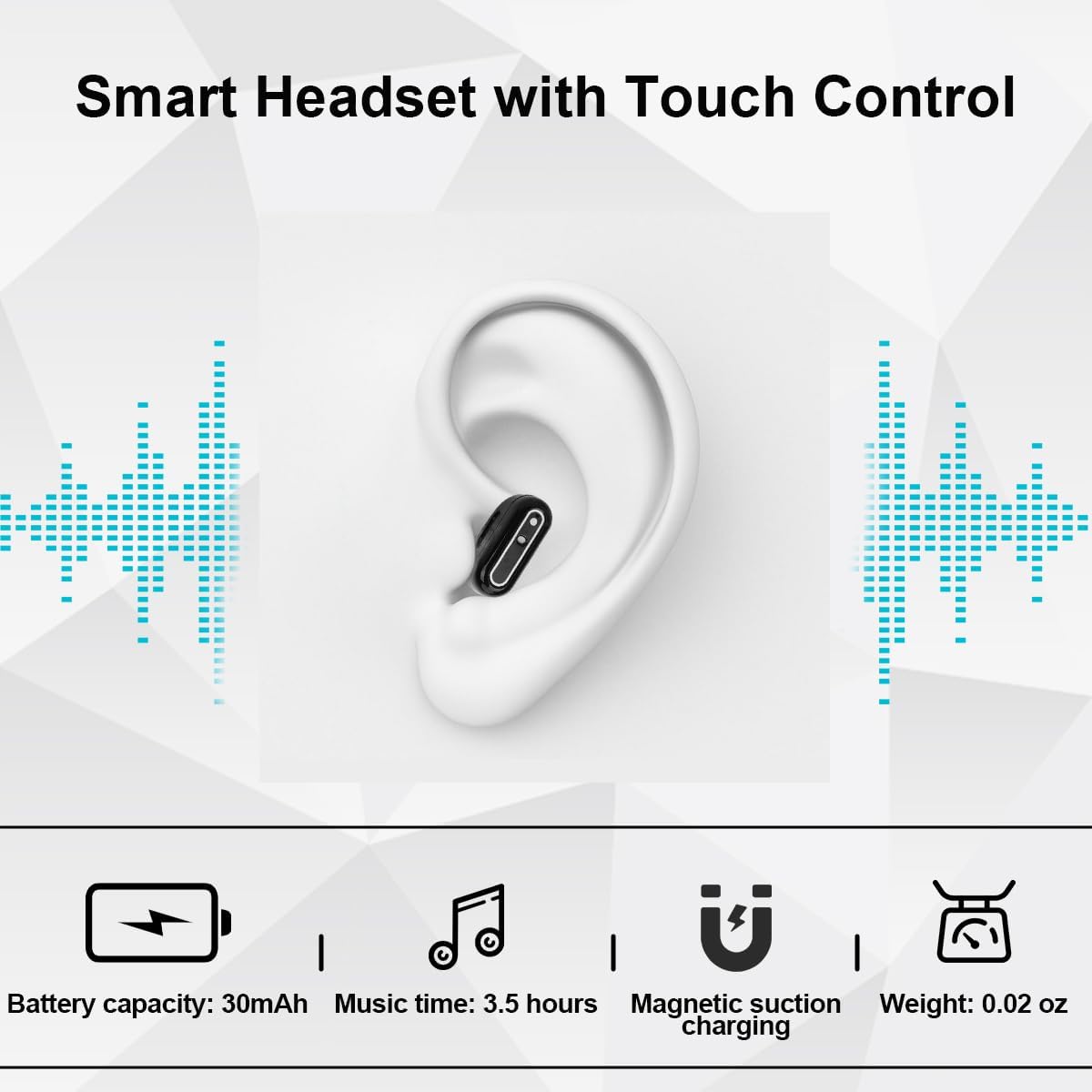 VOVOAEWACH Reloj inteligente 2 en 1 con auriculares, reloj de fitness redondo de 1.39 pulgadas, reloj Bluetooth con pasos, calorías, rastreador con