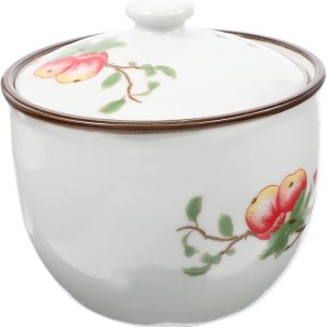Tarro de cerámica para condimentos, azucarero, para especias, recipientes con tapas, contenedor de granos de café, accesorios de mesa, adorable Tarro de cerámica para condimentos, azucarero, para especias, recipientes con tapas, contenedor de granos de café, accesorios de mesa, adorable