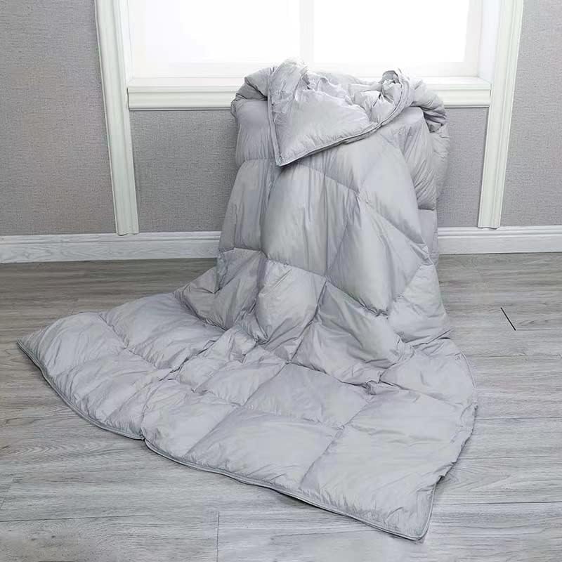 Manta de plumón ultraligero de plumón de ganso de 800 hilos, para interiores o exteriores, 1.8 libras, ultra compacta, ligera, con relleno de plumón