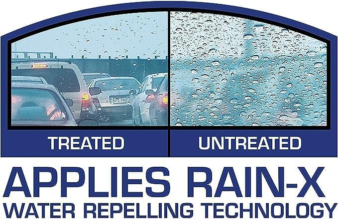 Rain-X 630529 Disparador de tratamiento de vidrio, 16 onzas líquidas, tratamiento de vidrio exterior para mejorar drásticamente la visibilidad de