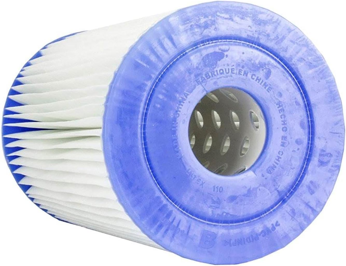 Intex 29005E – Cartucho de bomba de filtro de material Dacron de repuesto para piscina tipo B (6 unidades)
