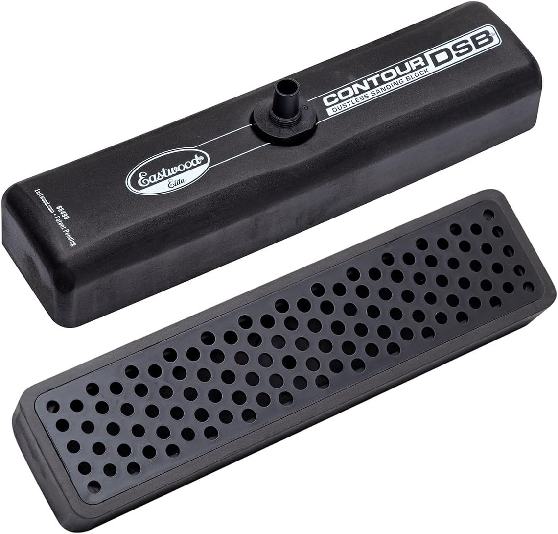Eastwood Elite Contour DSB – Kit maestro de bloque de lijado de carrocería sin polvo  Bloques de lijado automotrices y lijadora manual de contorno