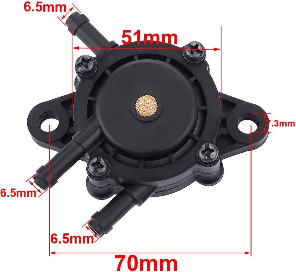 Hipa 808492 808656 Bomba de combustible para 491922 691034 692313 Cub Cad LTX1046VT LTX1050VT SLTX1054VT LTX1046 LTX1050 SLTX1054 GT1222 Lawn