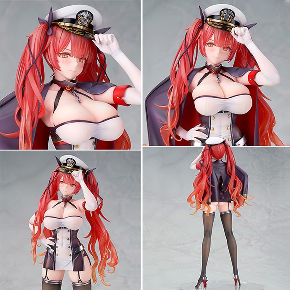 LUNK USS – Figura de Honolulu de 10.2 pulgadas, versión de cabello rojo, modelo de posición de pie, PVC, colección de estatua de anime para niña,