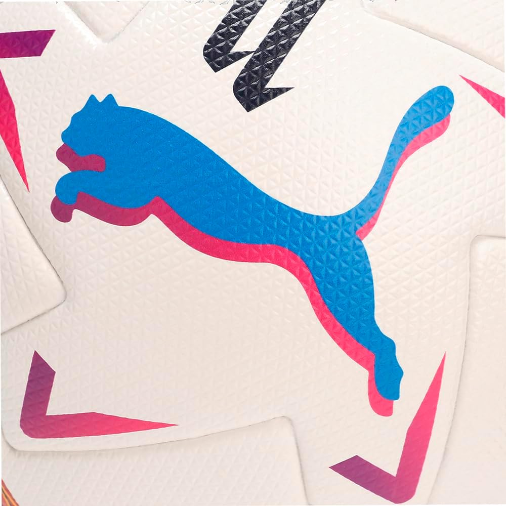 La Liga 1 FIFA Quality Pro Match Ball – Pelota oficial utilizada en español Top Flight, juego robusto y aerodinámico, diseño clásico de PUMA (blanco