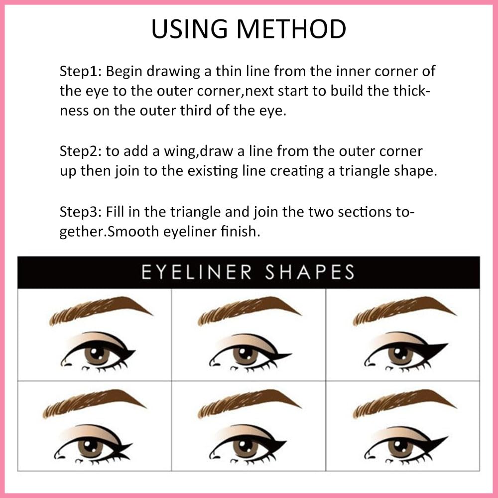 CAKAILA Lápiz delineador de ojos de gel líquido amarillo marrón, 2 unidades, de larga duración, impermeable, a prueba de manchas, delineador de ojos