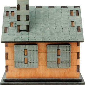 Logica Puzzles Art. Da Vinci House – Brain Teaser in Wood – Caja secreta – Dificultad 46 Extreme – Colección Leonardo da Vinci Logica Puzzles Art. Da Vinci House – Brain Teaser in Wood – Caja secreta – Dificultad 46 Extreme – Colección Leonardo da Vinci