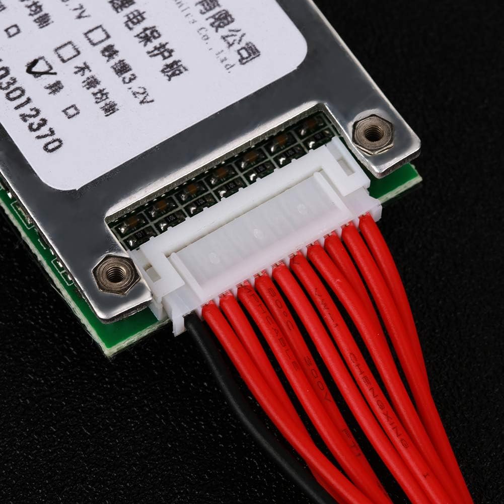 10S 36V 30A WEquilibrio Li-ion Batería de litio Junta de protección BMS PCB con función de equilibrio para coche eléctrico, asistente de energía